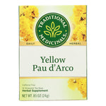 Traditional Medicinals Pau d'Arco Herbal Tea - 16 Tea Bags - Case of 6