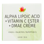 Reviva Labs - Alpha Lipoic Acid Vitamin C Ester and DMAE Cream - 2 oz