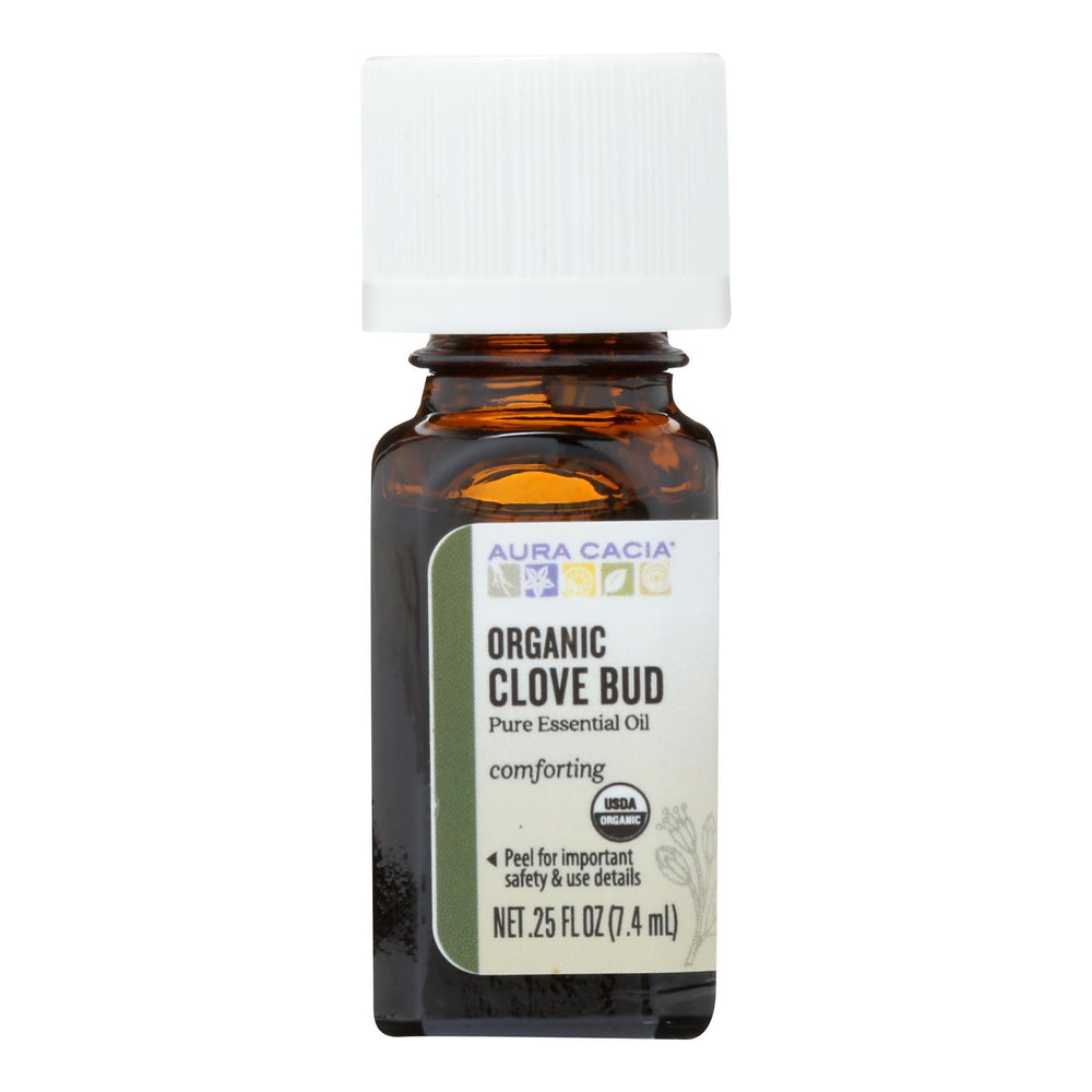 Aura Cacia - Organic Essential Oil - Clove Bud - .25 oz