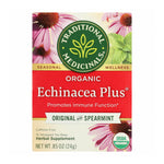 Traditional Medicinals Organic Echinacea Plus Herbal Tea - 16 Tea Bags - Case of 6