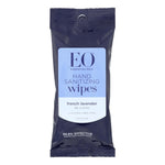 EO Products - Hand Sanitizer Wipes Display Center - Lavender - Case of 6 - 10 Pack
