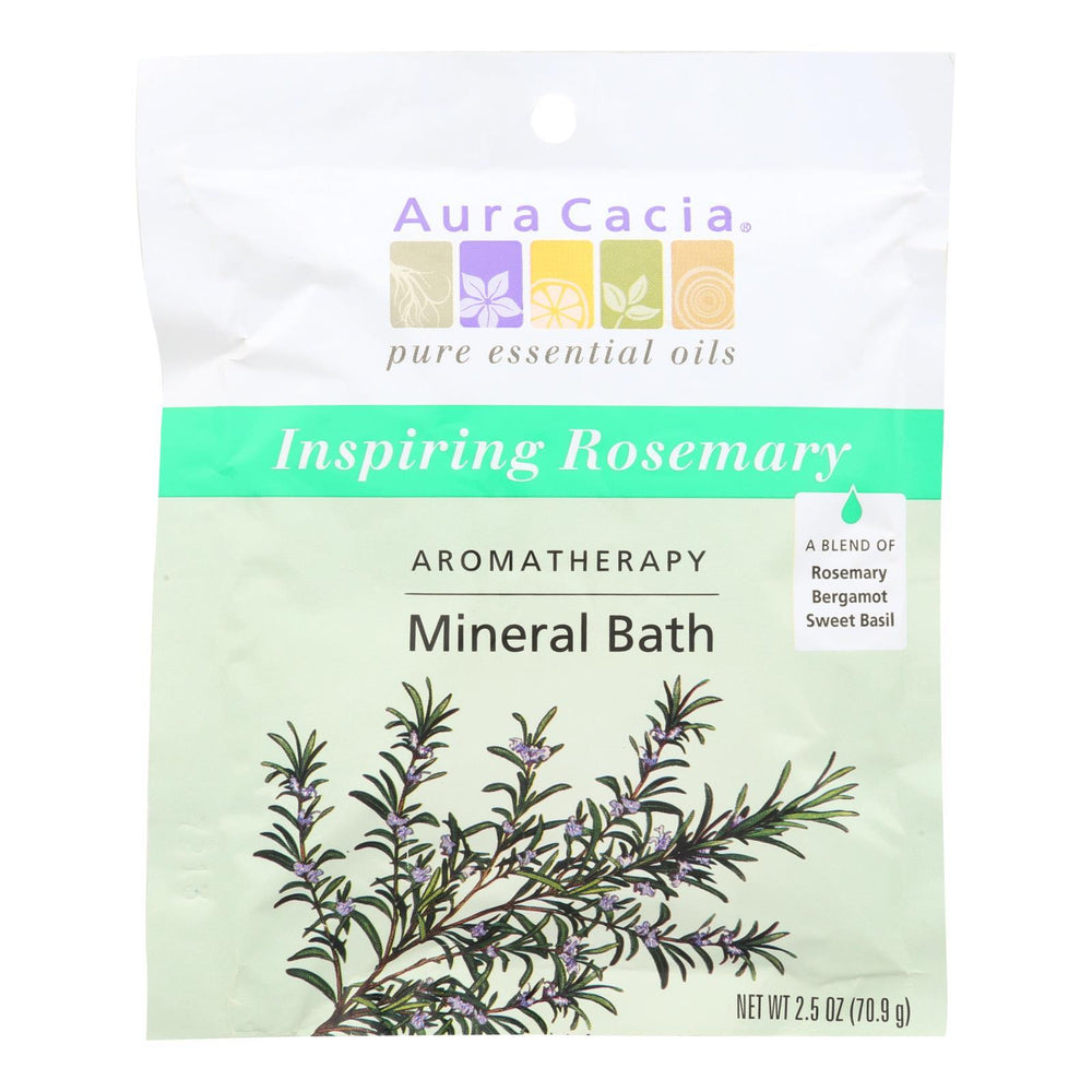 Aura Cacia - Aromatherapy Mineral Bath Inspiration - 2.5 oz - Case of 6