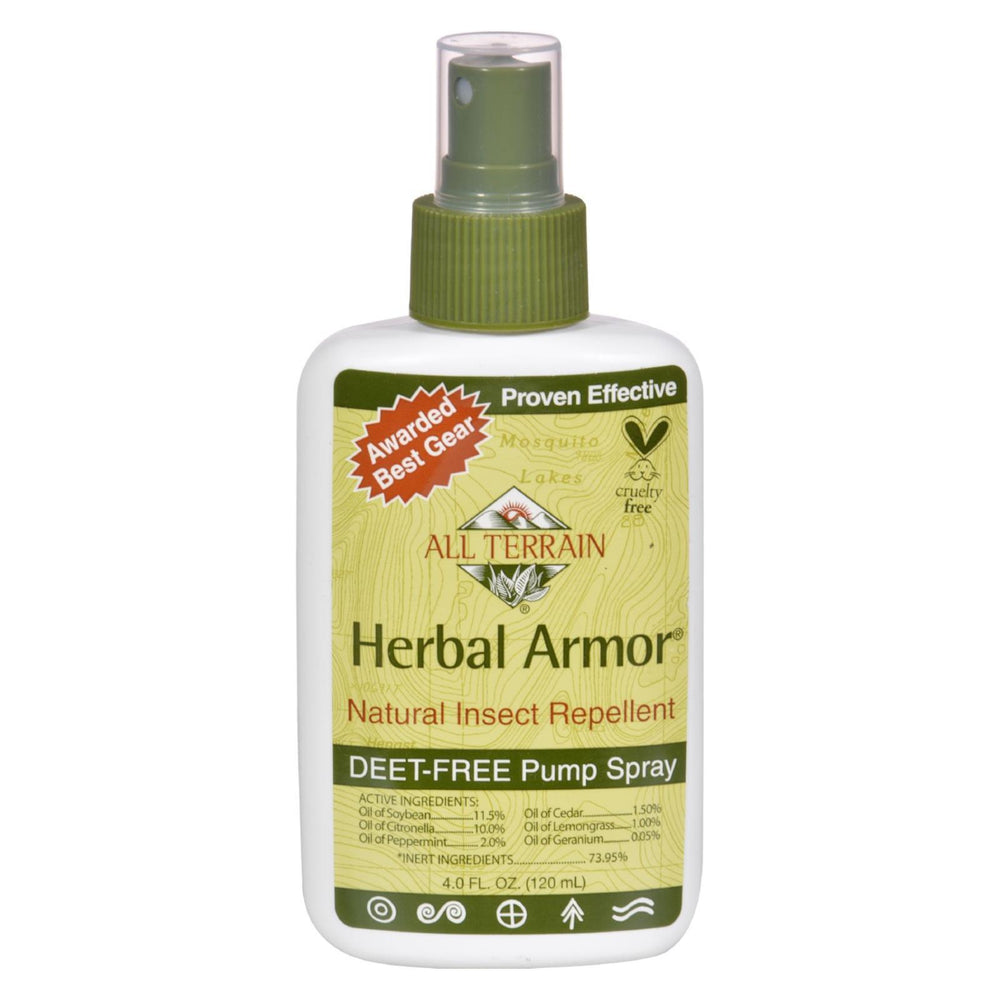 All Terrain - Herbal Armor Natural Insect Repellent - 4 fl oz