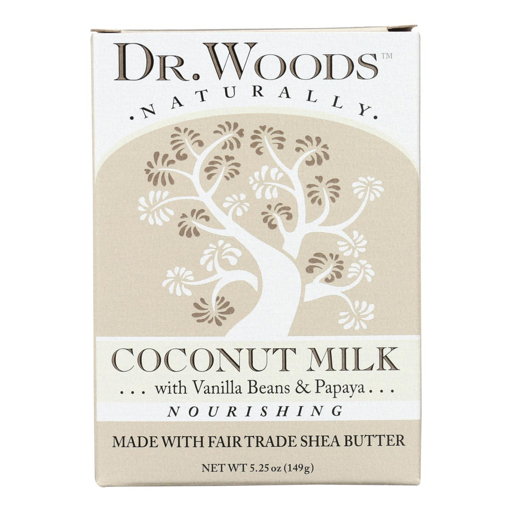 Dr. Woods Bar Soap Coconut Milk - 5.25 oz