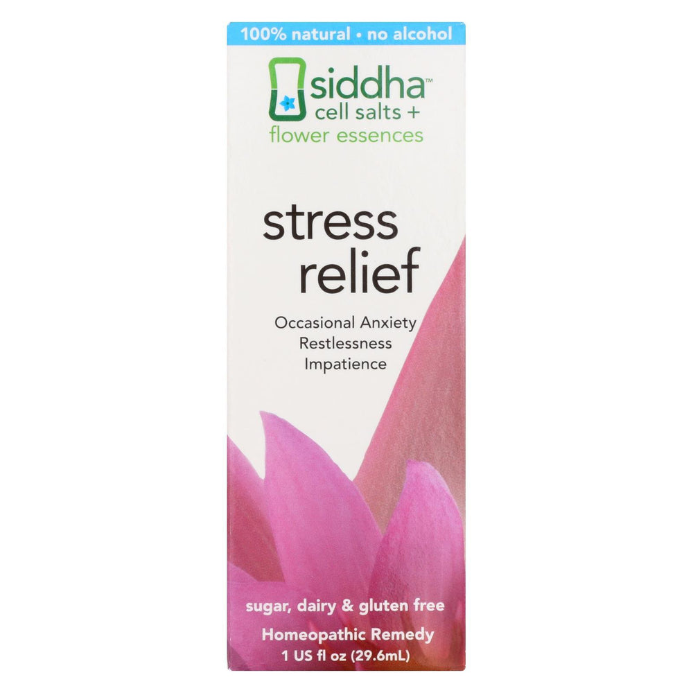 Siddha Flower Essences Stress Relief - 1 fl oz