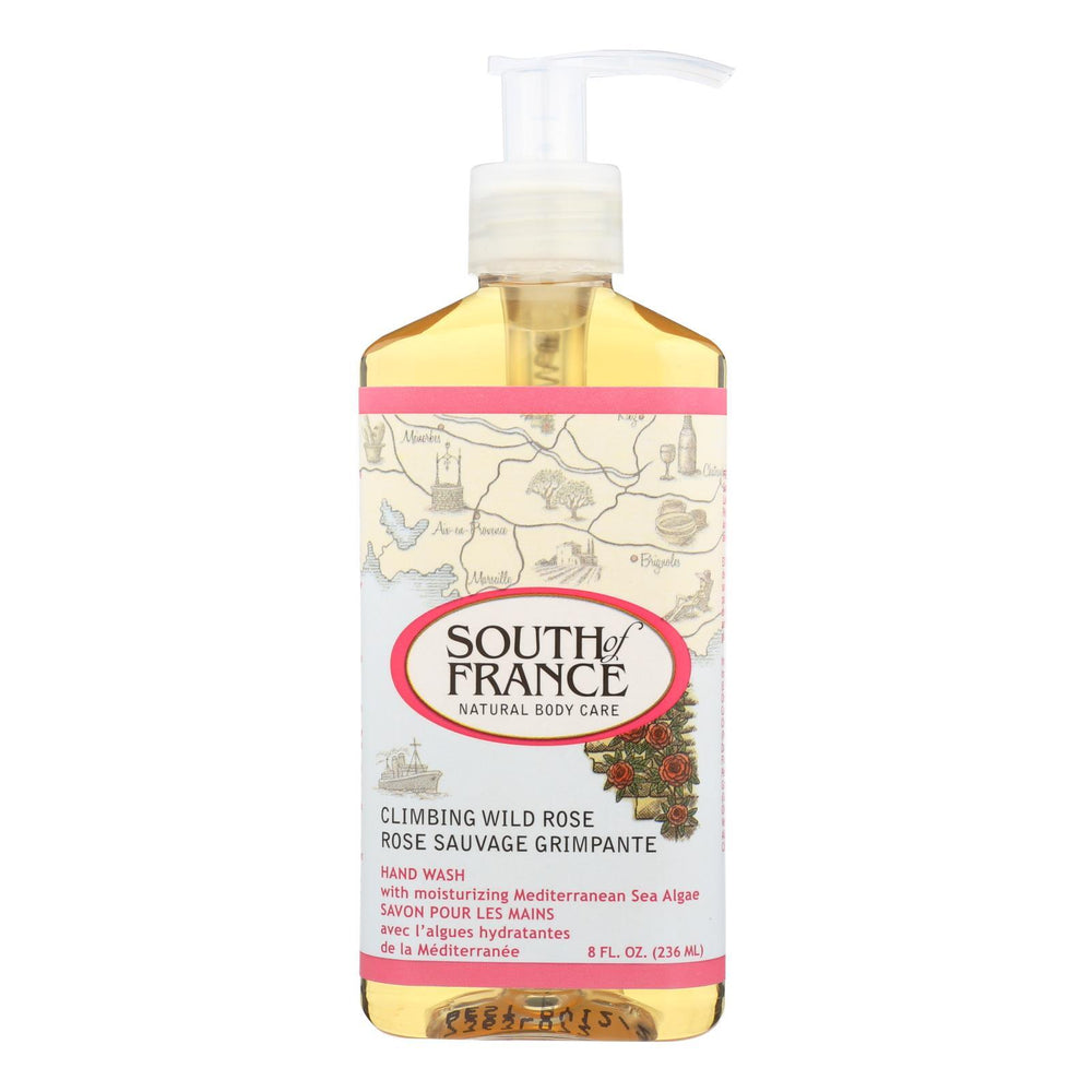 South Of France Hand Wash - Climbing Wild Rose - 8 oz - 1 each