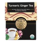 Buddha Teas -Tea - Turmeric Ginger Tea - Case of 6 - 18 Bag