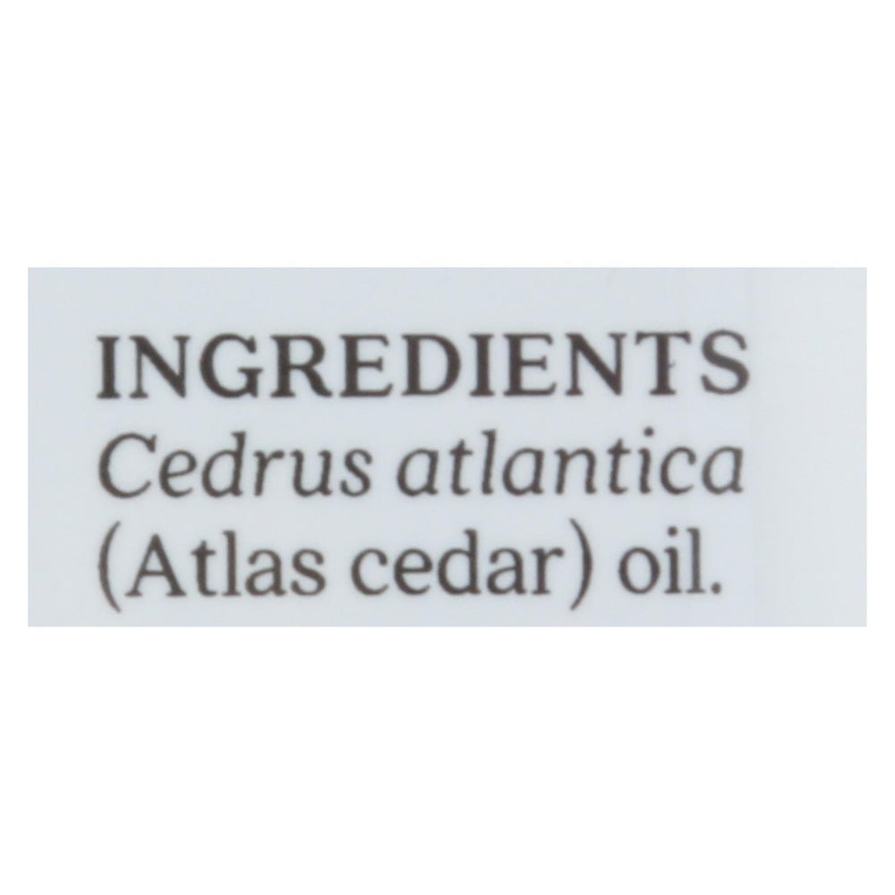 Aura Cacia - Essential Oil - Atlas Cedar wood - 0.5 FL oz.