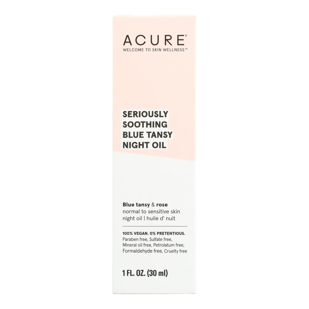 Acure - Oil - Tansy - Soothing Blue - 1 fl oz