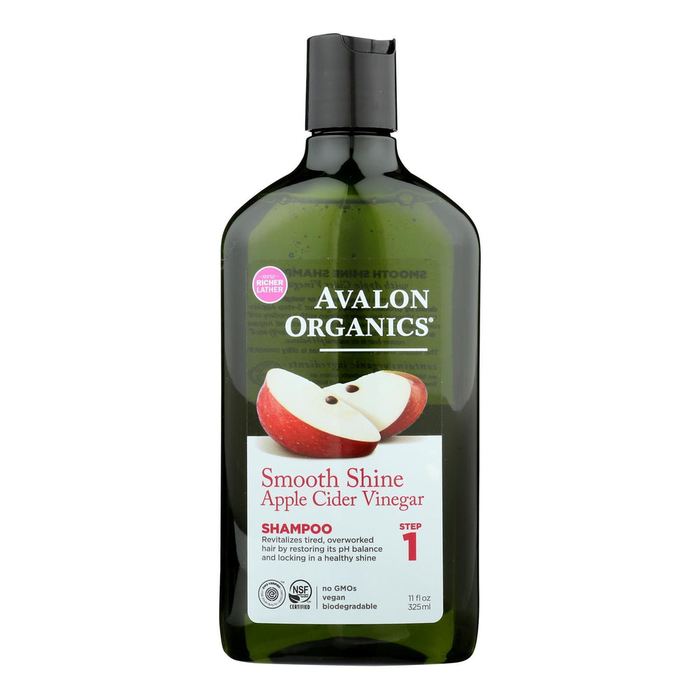 Avalon Shampoo - Smooth Skin - Apple Cider Vinegar - 11 fl oz